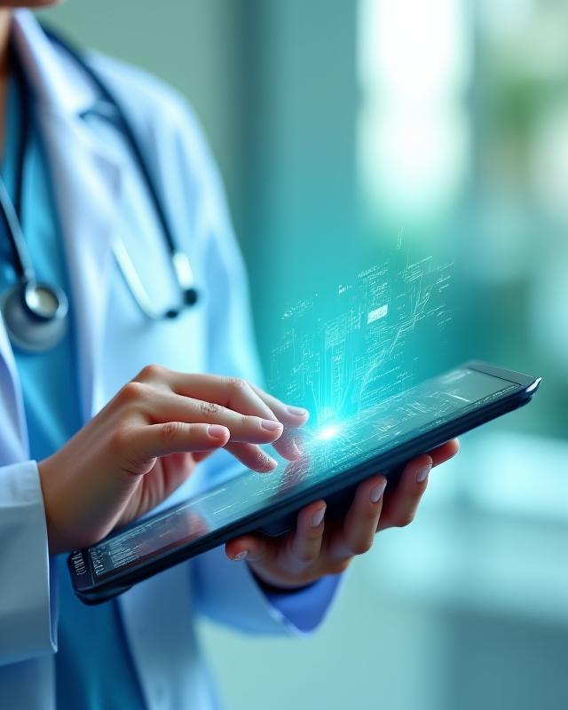 Healthcare UI UX design showcase